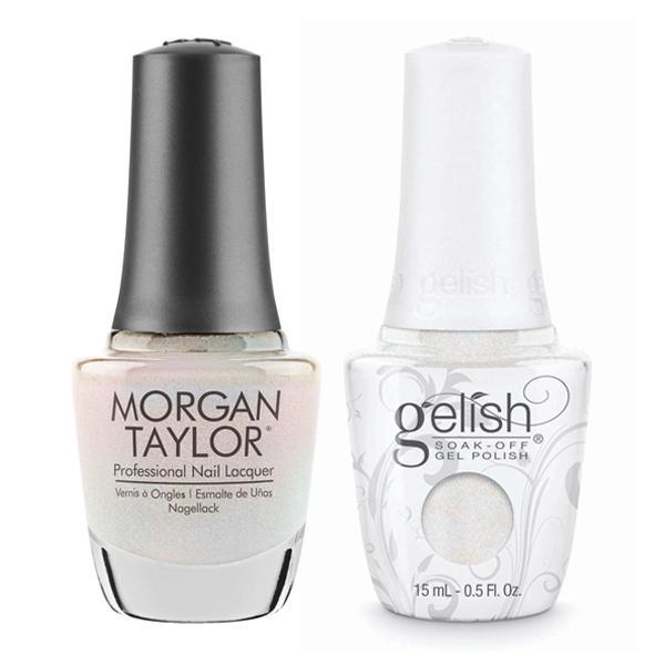 Gelish & Morgan Taylor Combo - Izzy Wizzy, Let's Get Busy - Gel & Lacquer Polish at Beyond Polish