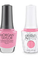 Gelish & Morgan Taylor Combo - Make You Blink Pink - Gel & Lacquer Polish at Beyond Polish