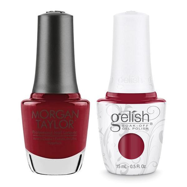 Gelish & Morgan Taylor Combo - Man Of The Moment - Gel & Lacquer Polish at Beyond Polish