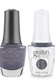 Gelish & Morgan Taylor Combo - Midnight Caller - Gel & Lacquer Polish at Beyond Polish