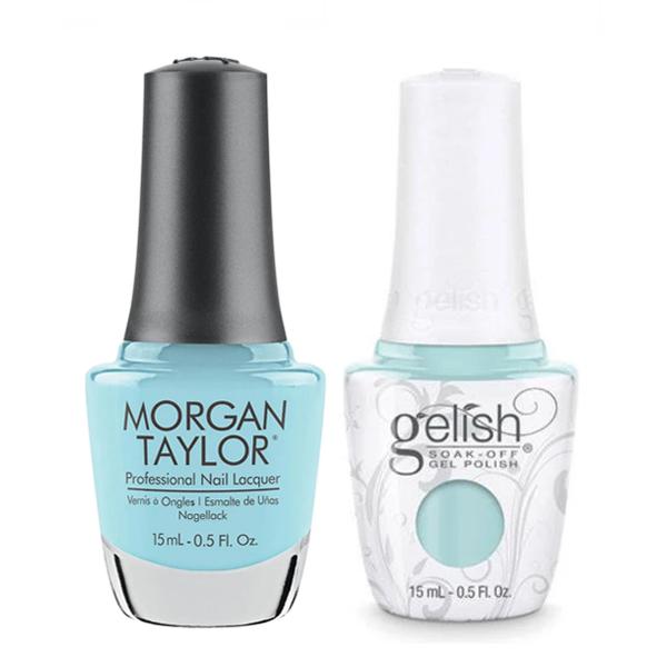 Gelish & Morgan Taylor Combo - Not So Prince Charming - Gel & Lacquer Polish at Beyond Polish