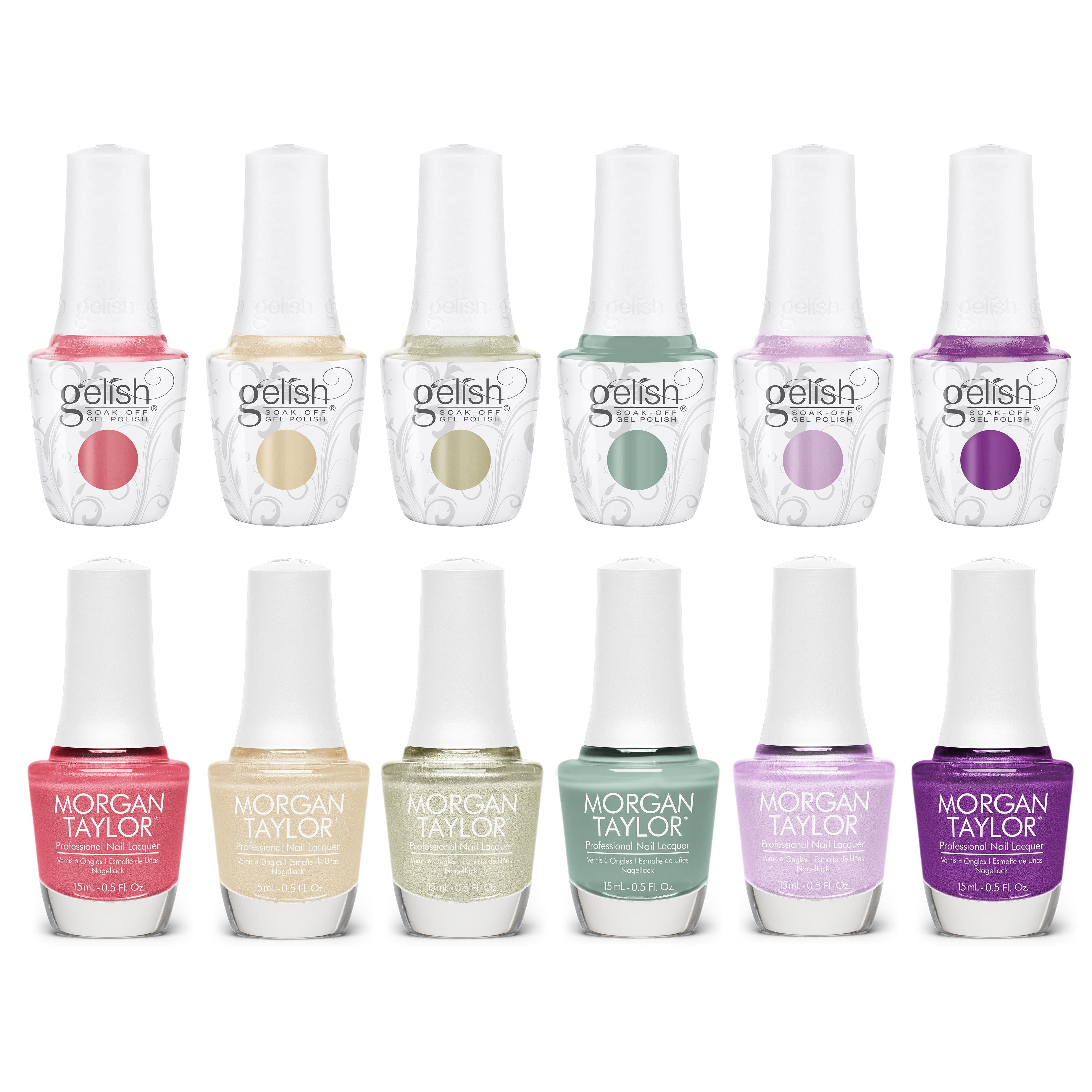 Gelish & Morgan Taylor Combo - Prism Blooms Collection - Gel & Lacquer Polish at Beyond Polish