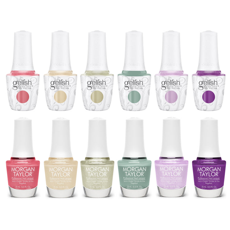 Gelish & Morgan Taylor Combo - Prism Blooms Collection - Gel & Lacquer Polish at Beyond Polish