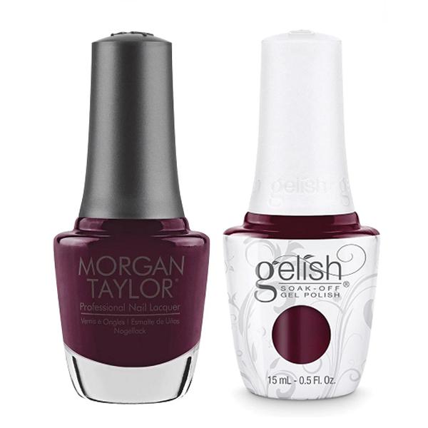 Gelish & Morgan Taylor Combo - Red Alert - Gel & Lacquer Polish at Beyond Polish
