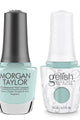 Gelish & Morgan Taylor Combo - Sea Foam - Gel & Lacquer Polish at Beyond Polish