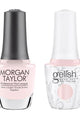 Gelish & Morgan Taylor Combo - Sheer & Silk - Gel & Lacquer Polish at Beyond Polish