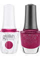 Gelish & Morgan Taylor Combo - Sleighing In Style - Gel & Lacquer Polish at Beyond Polish