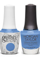 Gelish & Morgan Taylor Combo - Soaring Above It All - Gel & Lacquer Polish at Beyond Polish