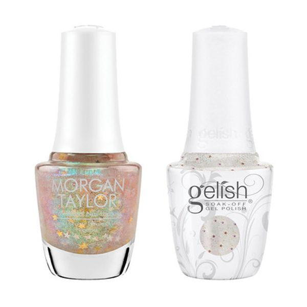 Gelish & Morgan Taylor Combo - Star Walking - Gel & Lacquer Polish at Beyond Polish