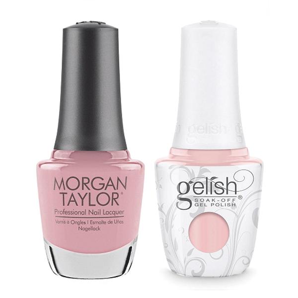 Gelish & Morgan Taylor Combo - Strike A Posie - Gel & Lacquer Polish at Beyond Polish