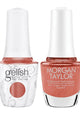 Gelish & Morgan Taylor Combo - Sunset My Heart On Fire - Gel & Lacquer Polish at Beyond Polish