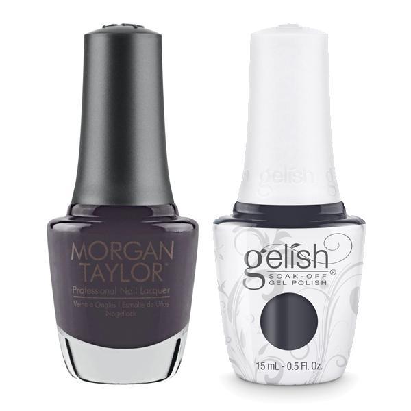 Gelish & Morgan Taylor Combo - Sweater Weather - Gel & Lacquer Polish at Beyond Polish