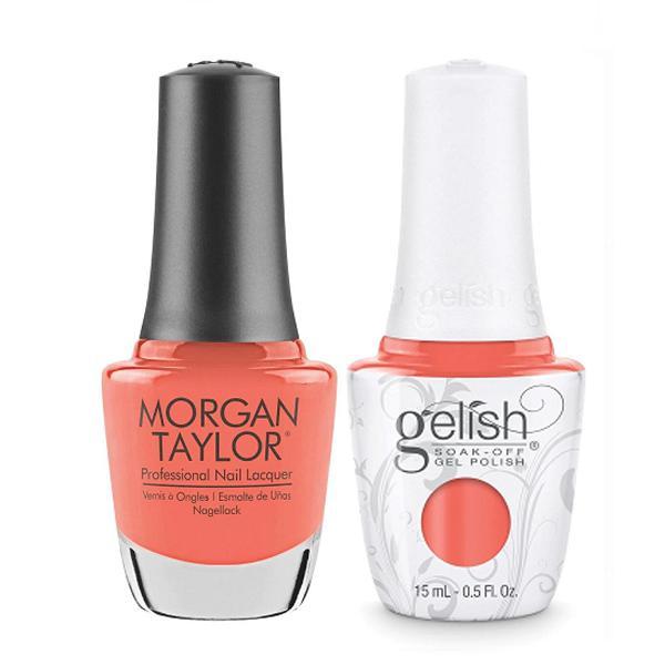 Gelish & Morgan Taylor Combo - Sweet Morning Dew - Gel & Lacquer Polish at Beyond Polish