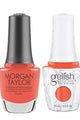 Gelish & Morgan Taylor Combo - Tiki Tiki Laranga - Gel & Lacquer Polish at Beyond Polish