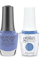 Gelish & Morgan Taylor Combo - Up In The Blue - Gel & Lacquer Polish at Beyond Polish