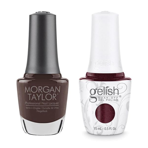 Gelish & Morgan Taylor Combo - Want To Cuddle? - Gel & Lacquer Polish at Beyond Polish
