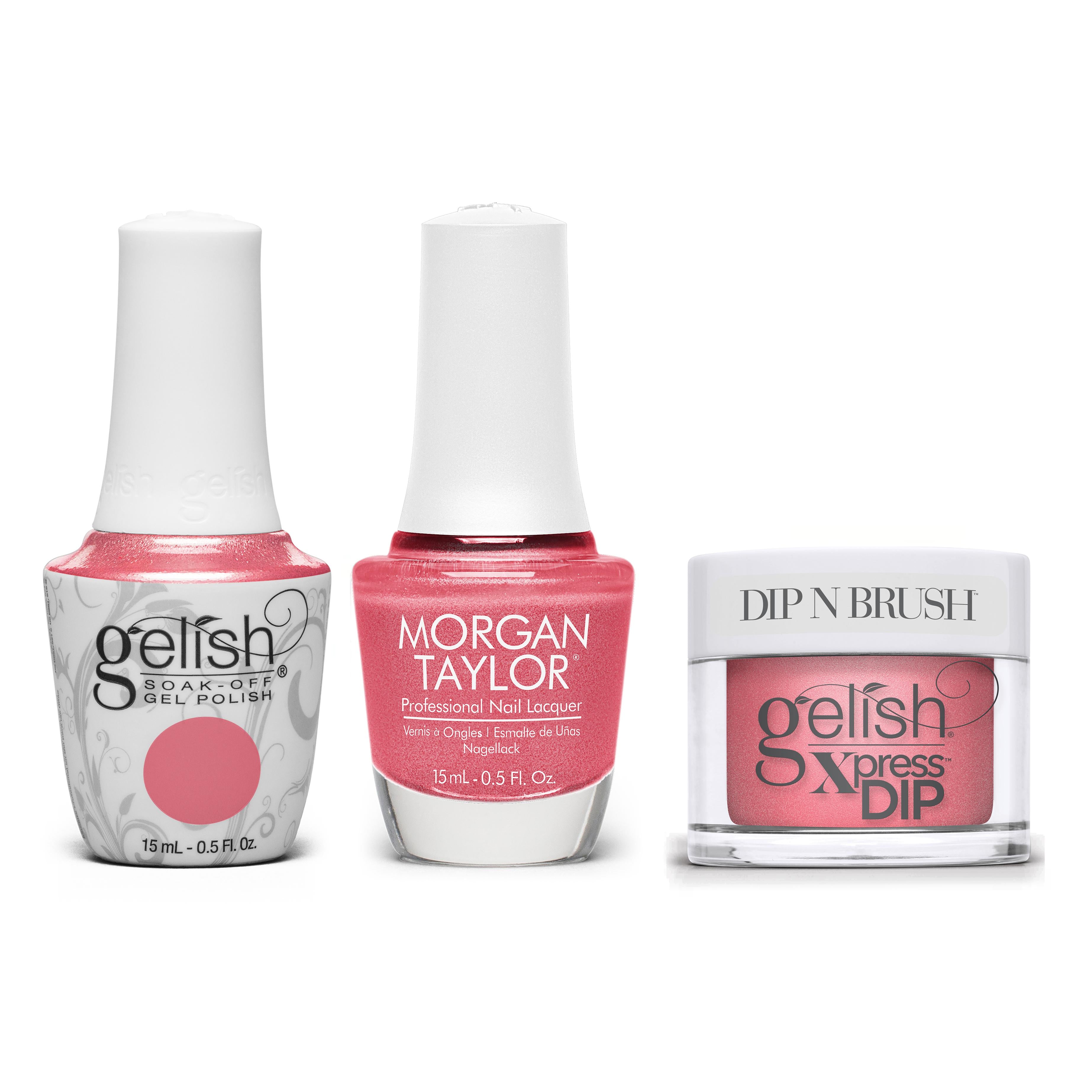 Gelish, Morgan Taylor & Dip Combo - Citrus Halo - Gel, Lacquer & Dip at Beyond Polish