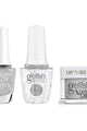 Gelish, Morgan Taylor & Dip Combo - Crystal Snowdrop - Gel, Lacquer & Dip at Beyond Polish