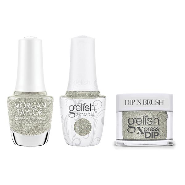 Gelish, Morgan Taylor & Dip Combo - Golden Garden Gala - Gel, Lacquer & Dip at Beyond Polish