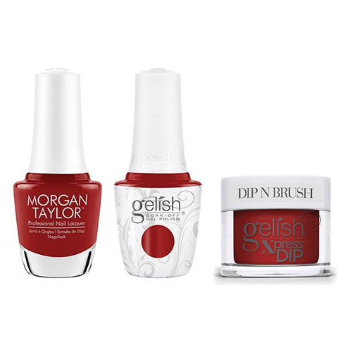 Gelish, Morgan Taylor & Dip Combo - Hit The Hotspot