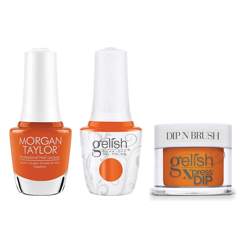 Gelish, Morgan Taylor & Dip Combo - Miss Sweet Cheeks - Gel, Lacquer & Dip at Beyond Polish