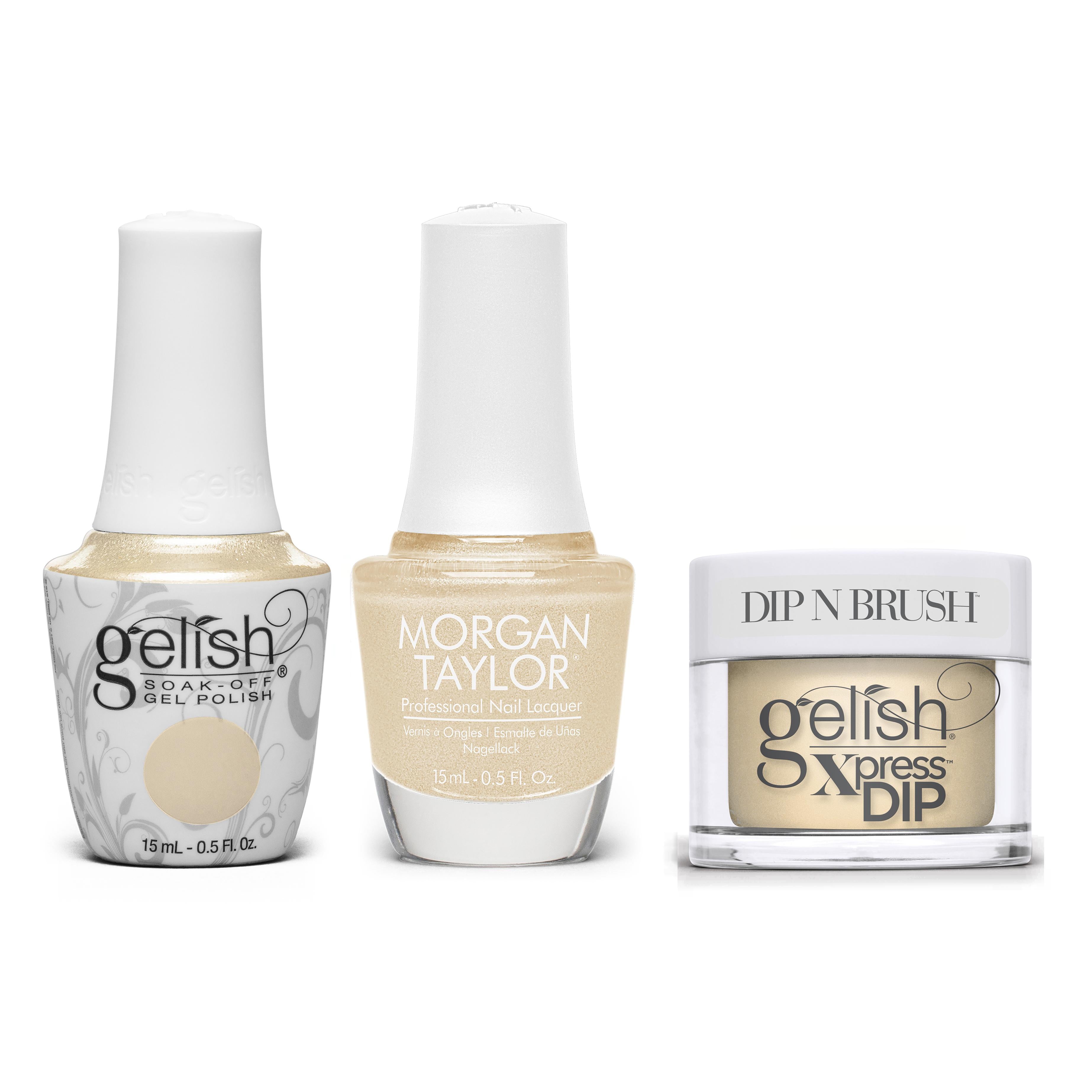 Gelish, Morgan Taylor & Dip Combo - Sunburst Your Bubble - Gel, Lacquer & Dip at Beyond Polish