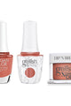 Gelish, Morgan Taylor & Dip Combo - Sunset My Heart On Fire - Gel, Lacquer & Dip at Beyond Polish