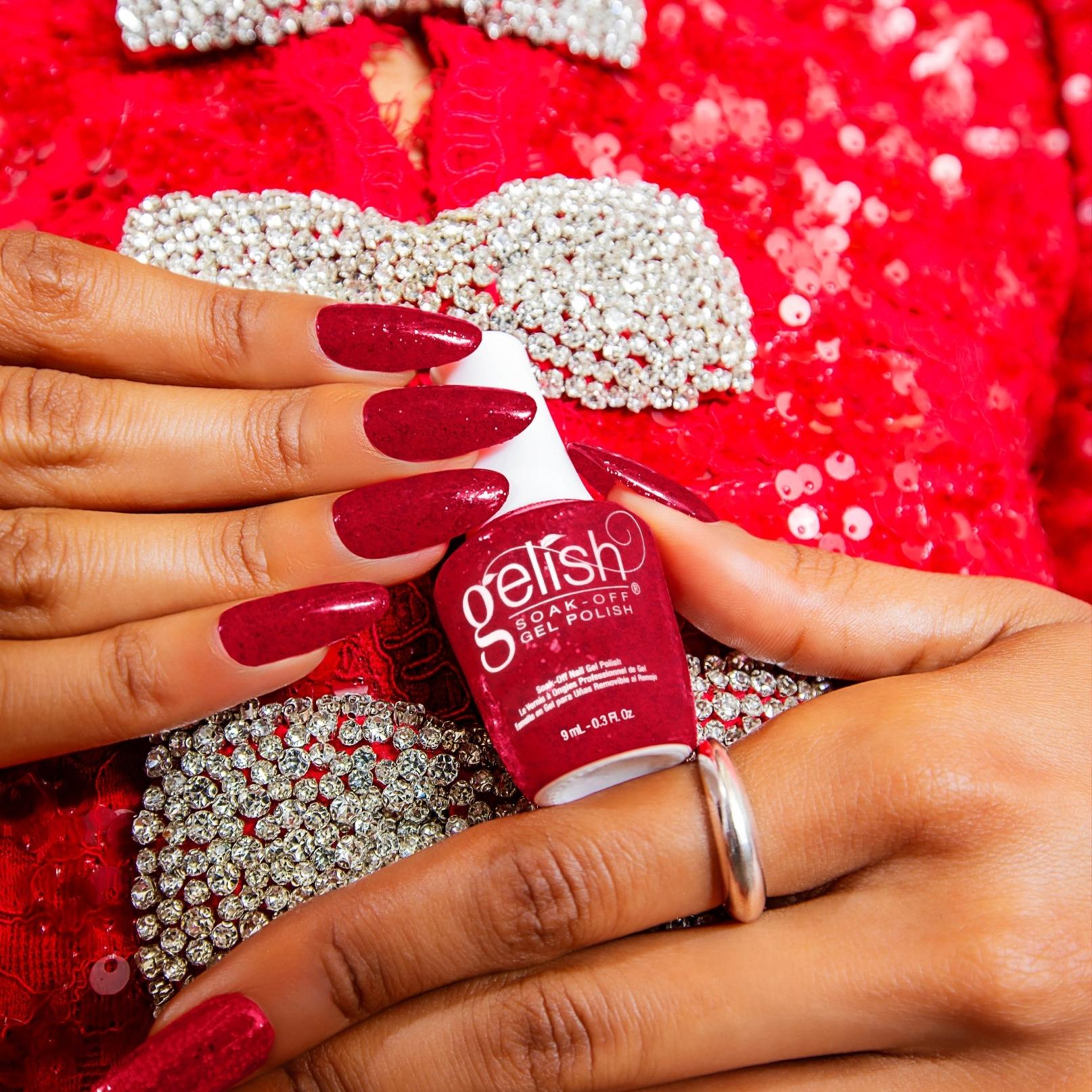 Morgan Taylor - Poinsettia Stardust 0.5 oz - #3110582 - Nail Lacquer at Beyond Polish