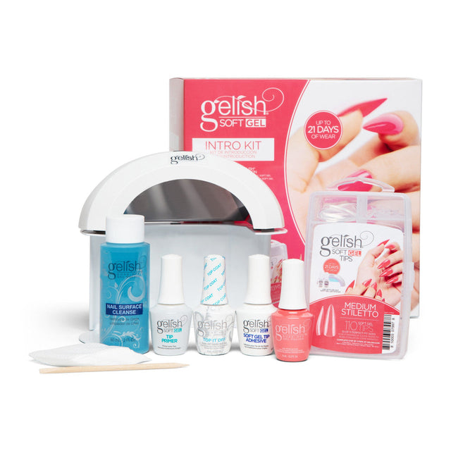Gelish - Soft Gel Medium Stiletto Kit - Nail Extensions at Beyond Polish