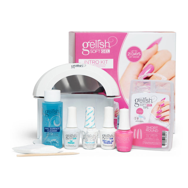 Gelish - Soft Gel Short Round Kit - Nail Extensions at Beyond Polish