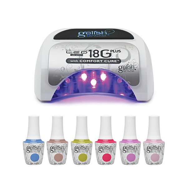 Gelish Up In The Air Summer Combo - Collection & 18G Light Plus - Gel Polish at Beyond Polish