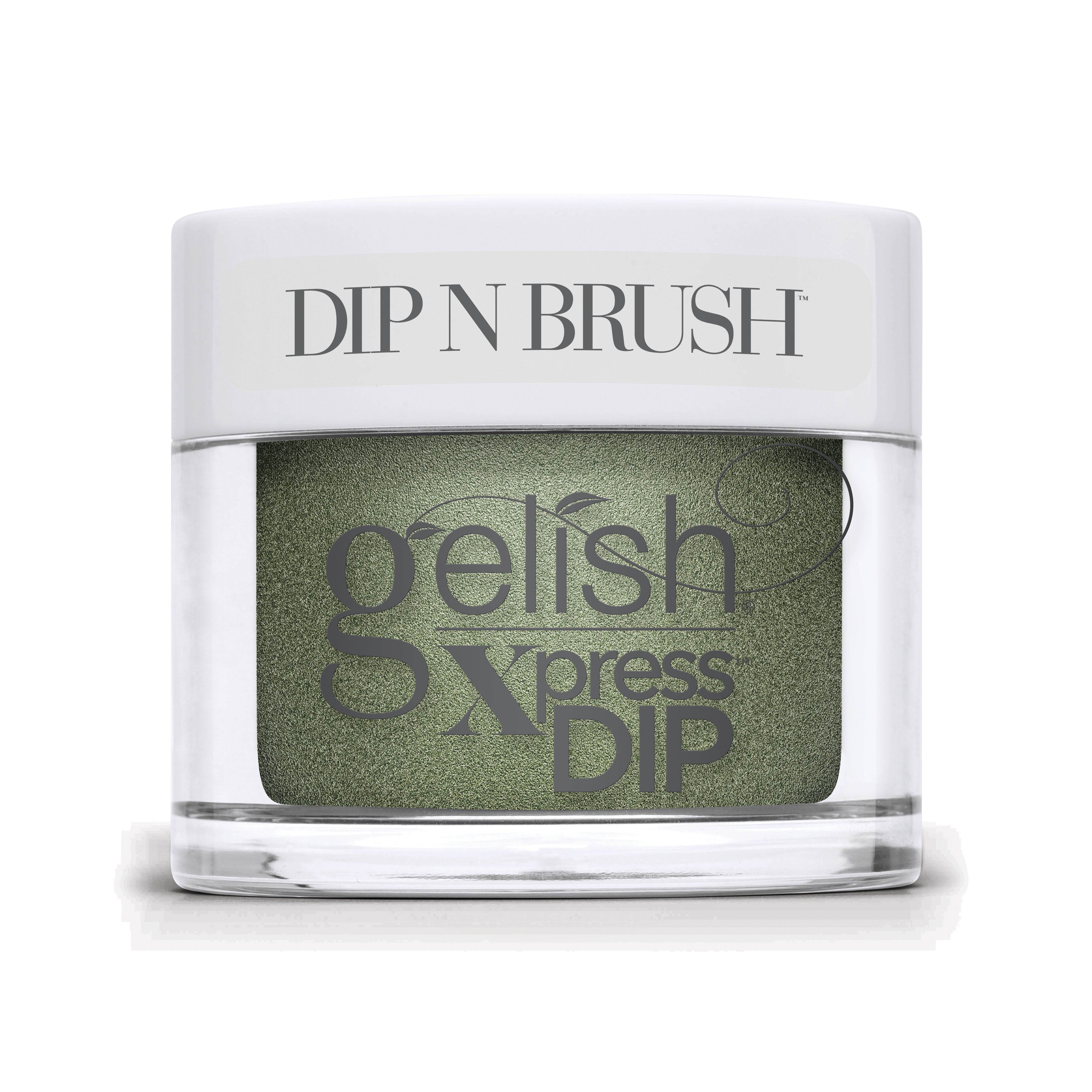Gelish Xpress Dip - Moss Be Great 1.5 oz - #1620602 - Dipping Powder at Beyond Polish