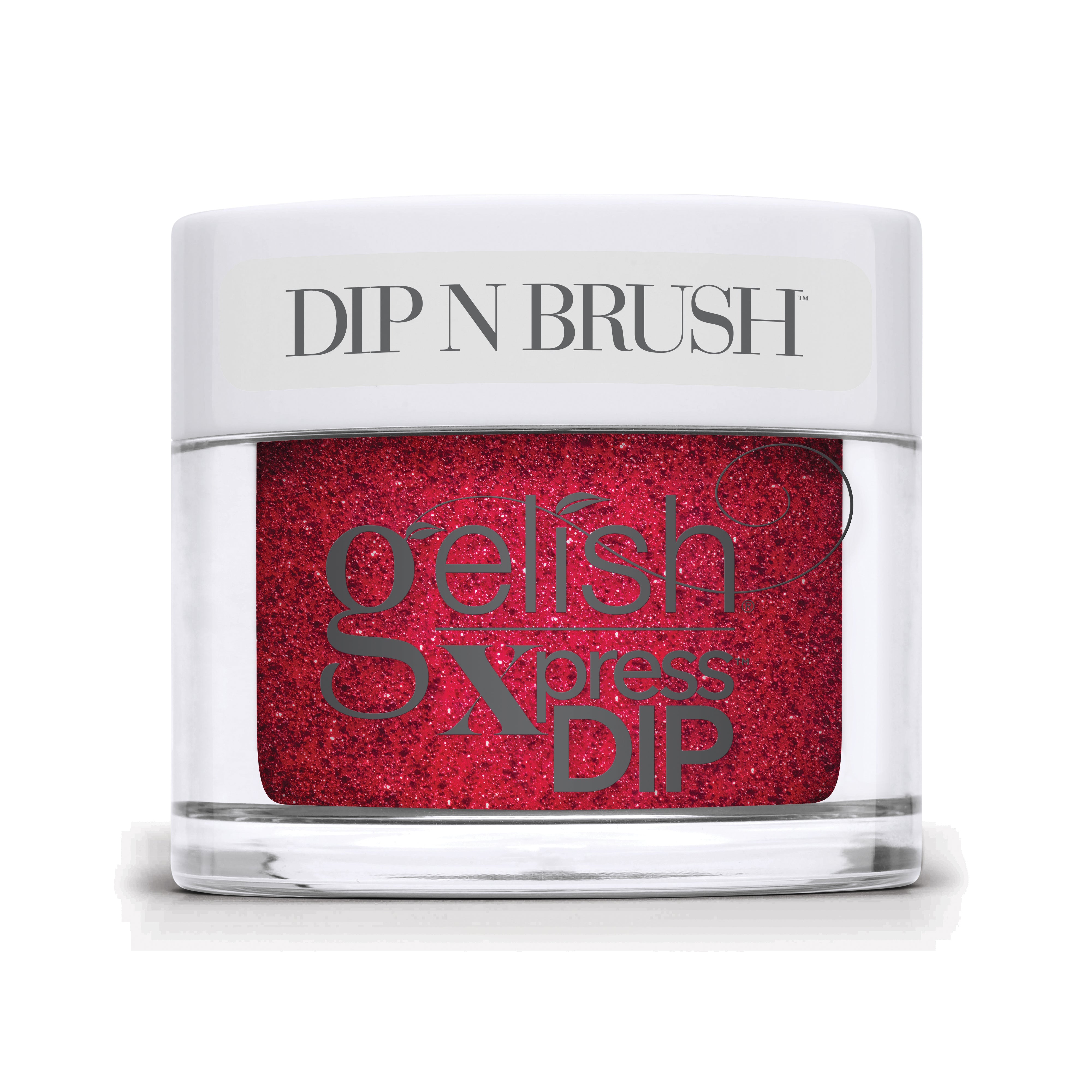 Gelish Xpress Dip - Poinsettia Stardust 1.5 oz - #1620582 - Dipping Powder at Beyond Polish