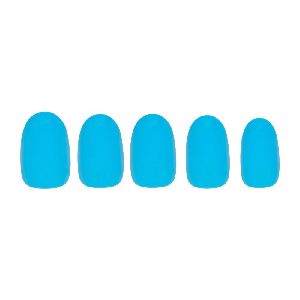 Glamnetic - Press On - Azure Blue - Nail Extensions at Beyond Polish