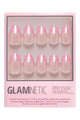 Glamnetic - Press On - Bubble Gum Glaze - Short Almond - Nail Extensions at Beyond Polish