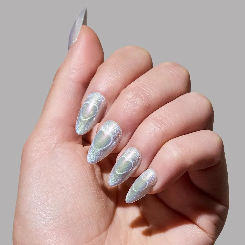 Glamnetic - Press On - Electric Lover - Short Almond - Nail Extensions at Beyond Polish