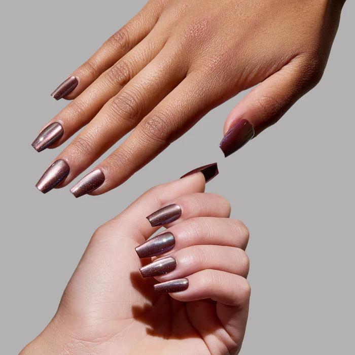 Glamnetic - Press On - Espresso Glow - Nail Extensions at Beyond Polish