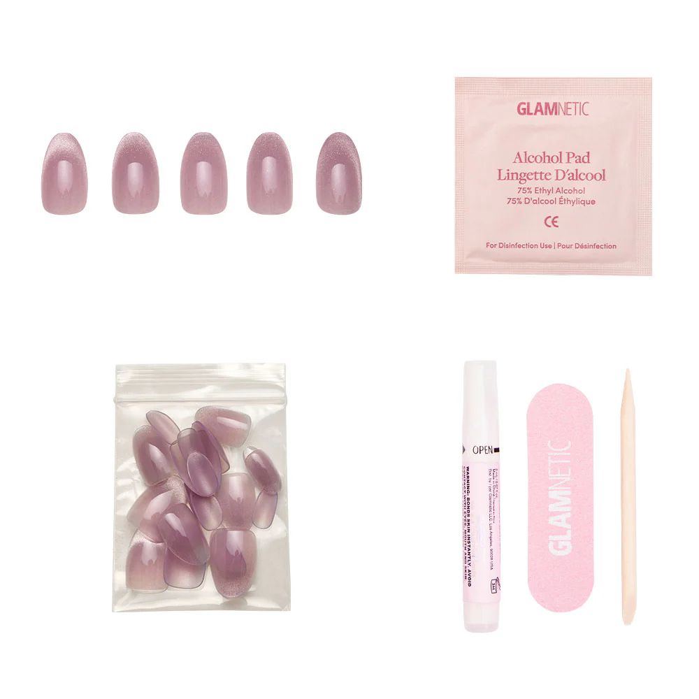 Glamnetic - Press On - Fairy Dust - Short Oval - Nail Extensions at Beyond Polish