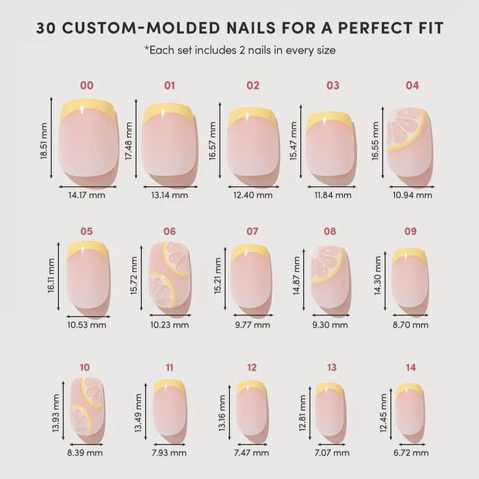 Glamnetic - Press On - Limonata - Nail Extensions at Beyond Polish