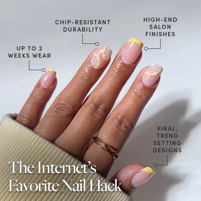 Glamnetic - Press On - Limonata - Nail Extensions at Beyond Polish