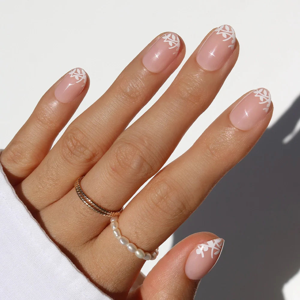 Glamnetic - Press On - Love Preserved - Short Oval - Nail Extensions at Beyond Polish
