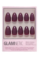 Glamnetic - Press On - Merlot - Short Almond - Nail Extensions at Beyond Polish