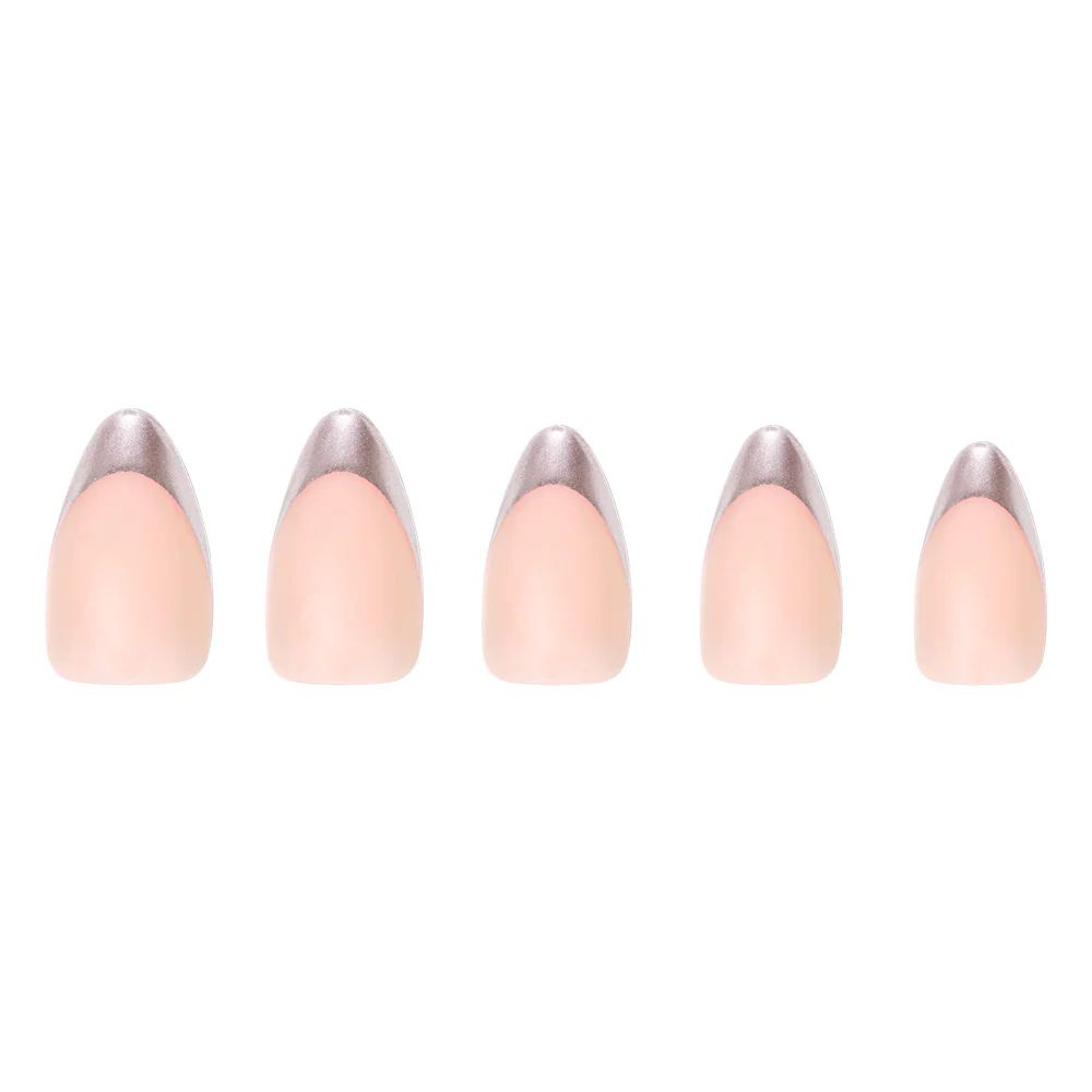 Glamnetic - Press On - Mirror Mirror - Short Almond - Nail Extensions at Beyond Polish