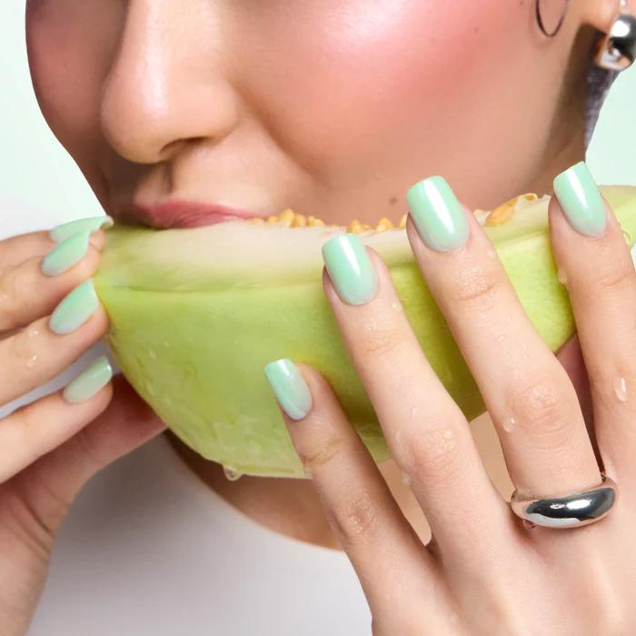 Glamnetic - Press On - Press On - Honeydewy - Short Squoval - Nail Extensions at Beyond Polish