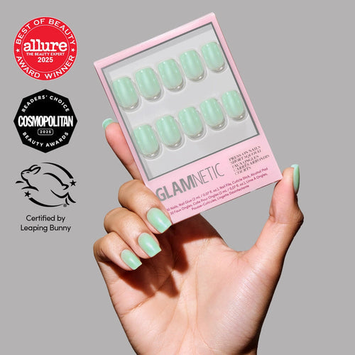 Glamnetic - Press On - Press On - Honeydewy - Short Squoval