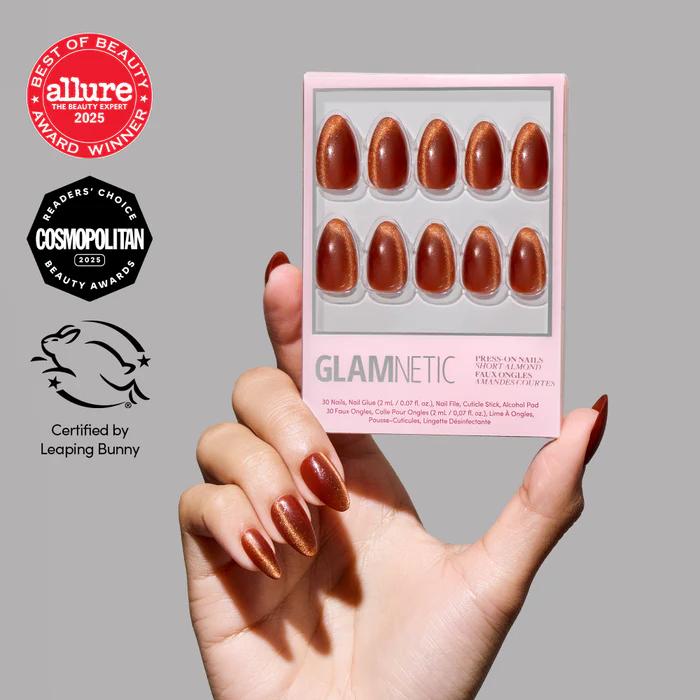 Glamnetic - Press On - Sicilian Sun - Nail Extensions at Beyond Polish