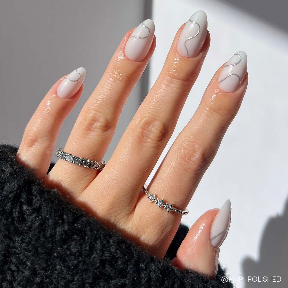 Glamnetic - Press On - Silent Night - Nail Extensions at Beyond Polish