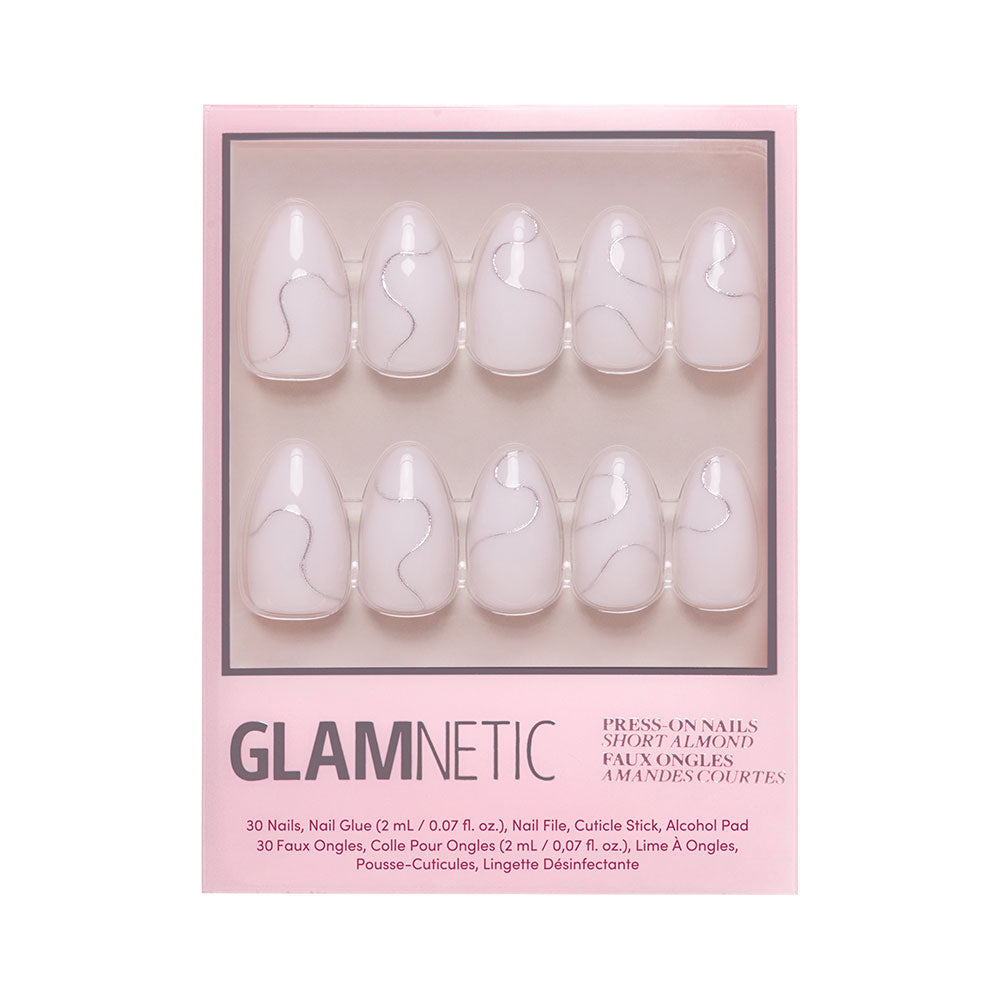 Glamnetic - Press On - Silent Night - Nail Extensions at Beyond Polish