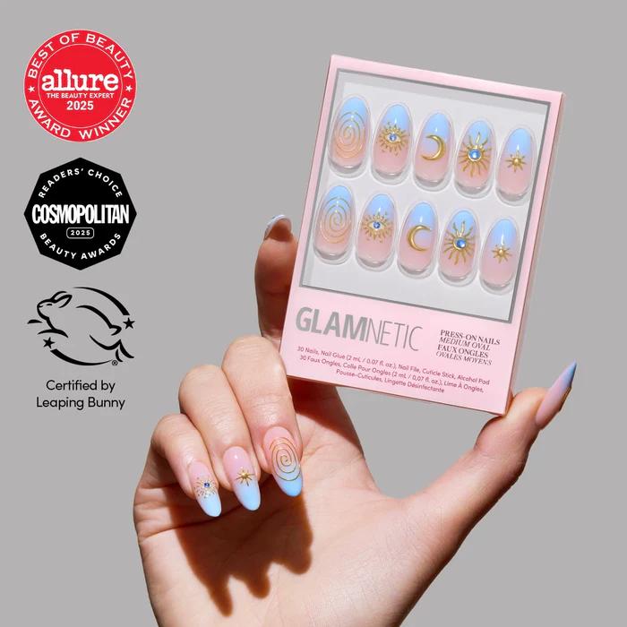 Glamnetic - Press On - Spirited Sky - Nail Extensions at Beyond Polish
