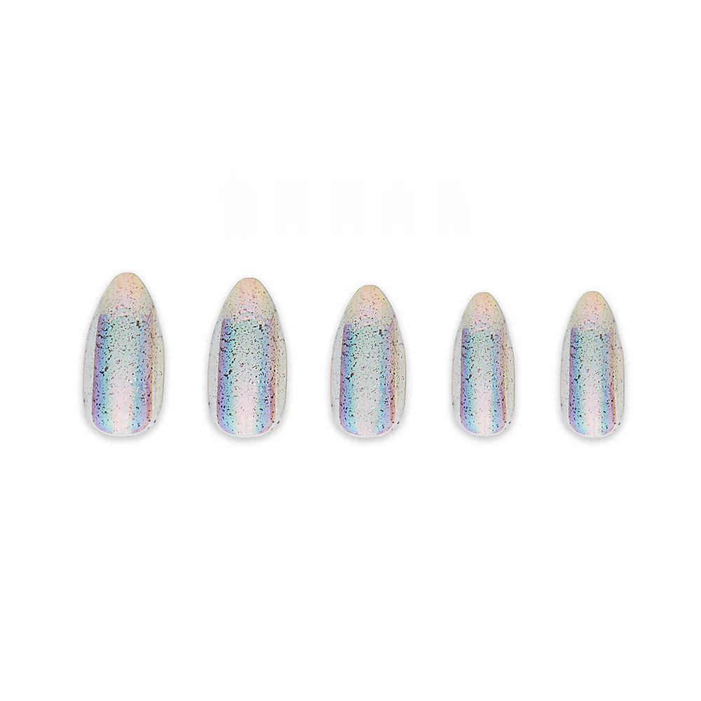 Glamnetic - Press On - Stardust - Medium Pointed Almond - Nail Extensions at Beyond Polish